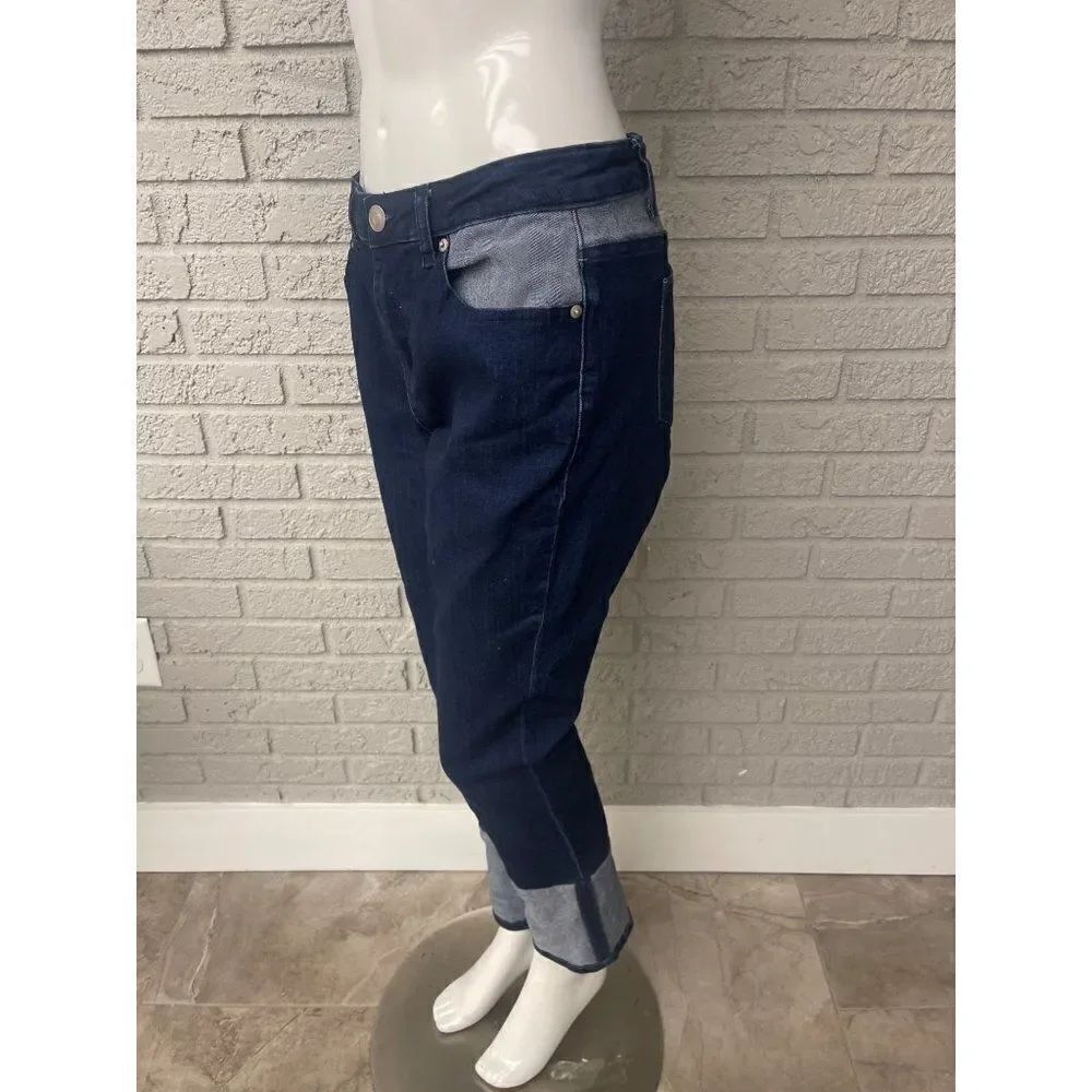 ModX Color Block Stretch Jeans Size 10 - Picture 3 of 8